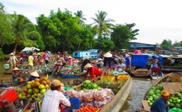 cai be floating market tour