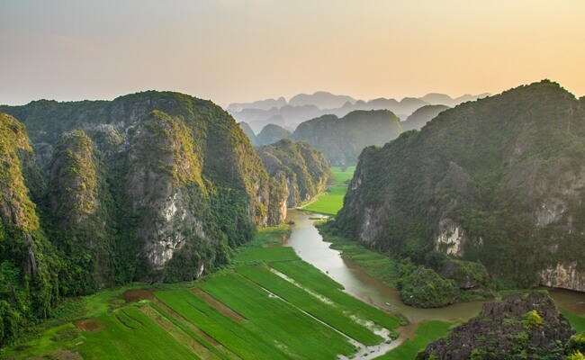 sunset in vietnam 9