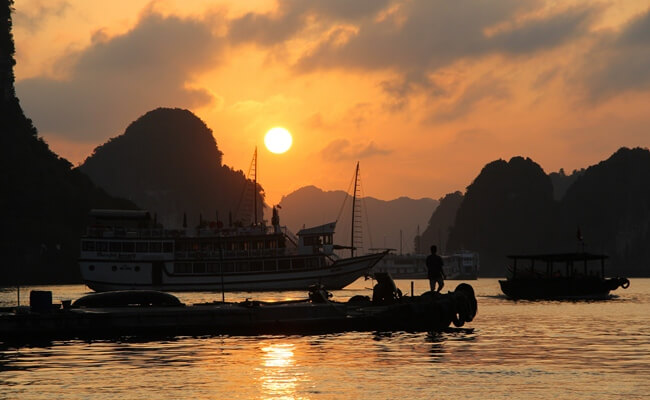 sunset in vietnam 2