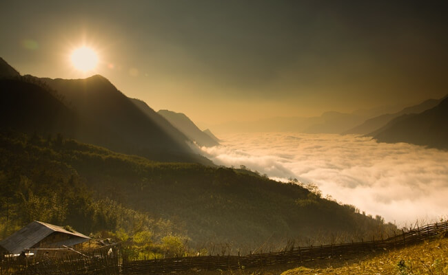 sunset in vietnam 6